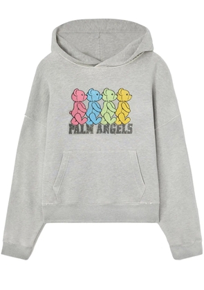 Palm Angels Crossroads Bear hoodie - Grey