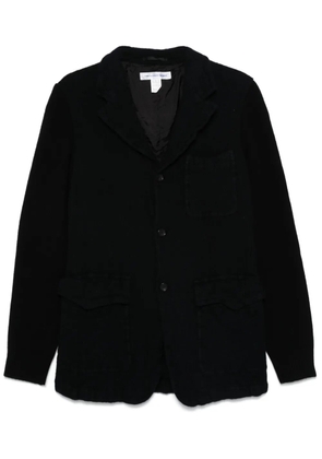 Comme Des Garçons Shirt single-breasted blazer - Blue