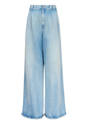 Maison Margiela cotton wide-leg jeans - Blue