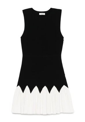 SANDRO knitted mini dress - Black