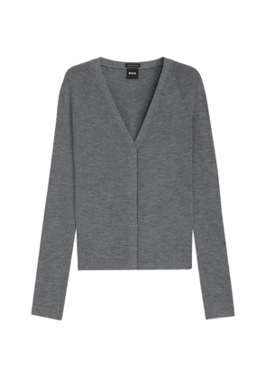 BOSS V-neck cardigan - Grey