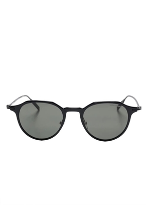 Montblanc round-frame sunglasses - Black