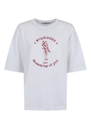 Fiorucci logo-print T-shirt - White
