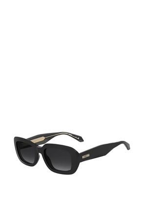 Moschino Eyewear rectangle-frame sunglasses - Black