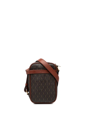 Saint Laurent Pre-Owned 2022 Le Monogramme Coated Canvas Pouch crossbody bag - Brown