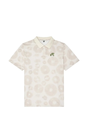 Malbon Golf Fairway Foraging mushroom print polo shirt - Neutrals