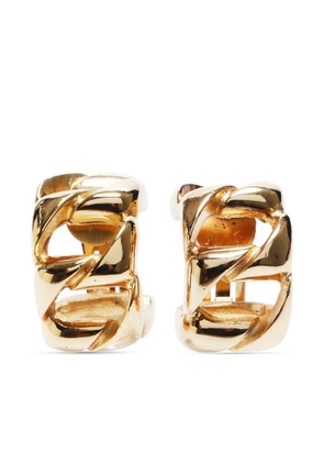Christian Dior Pre-Owned 1990s chain clip-on earrings - Gold