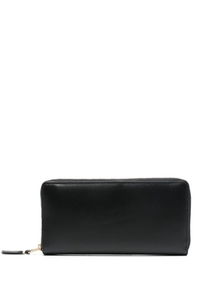 Comme Des Garçons zip-around leather wallet - Black