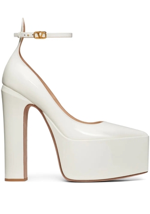 Valentino Garavani Tan-Go 165mm platform pumps - White