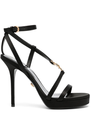 Versace 125mm Medusa stiletto sandals - Black
