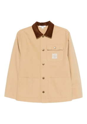 Sporty & Rich Gaia corduroy-collar jacket - Brown
