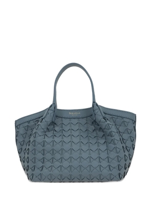 Serapian mini Secret leather tote bag - Blue