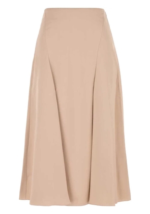 FENDI silk skirt - Neutrals