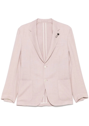 Lardini single-breasted blazer - Pink