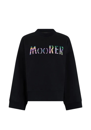 Moorer logo sweatshirt - Black
