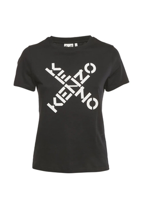 Kenzo Pre-Owned logo-print T-shirt - Black