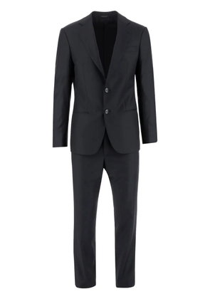 Giorgio Armani single-breasted suit - Blue
