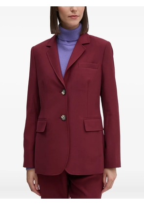DKNY buttoned blazer - Red
