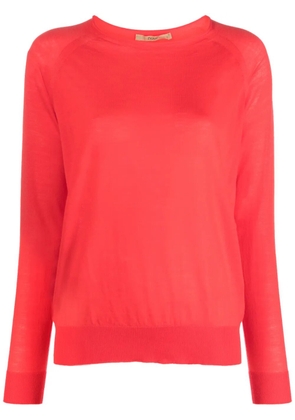 Nuur crew-neck merino wool jumper - Red
