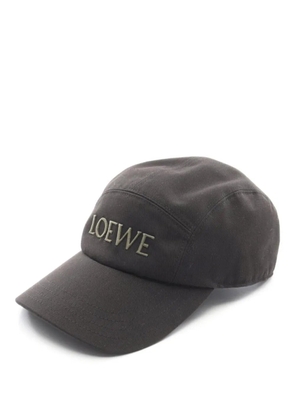 Loewe Pre-Owned 2020s Camp embroidered-logo cap - Black