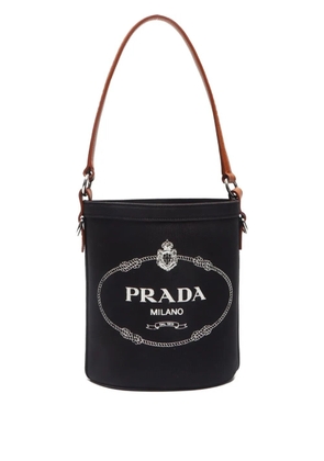 Prada Pre-Owned 2020s Canapa bucket bag - Black