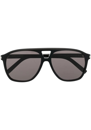 Saint Laurent Eyewear Dune oversize-frame sunglasses - Black