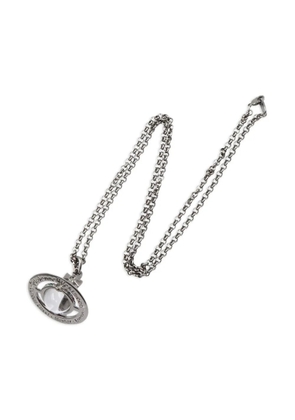 Vivienne Westwood Pre-Owned 2020s Orb-pendant necklace - Silver