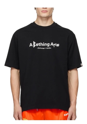 A BATHING APE® Symbol Logo crew-neck T-shirt - Black