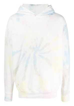 Family First logo-patch hoodie - White