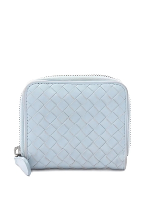 Bottega Veneta Pre-Owned 2000s Intrecciato bi-fold wallet - Blue