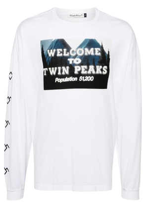 Undercover graphic-printed long-sleeved t-shirt - White
