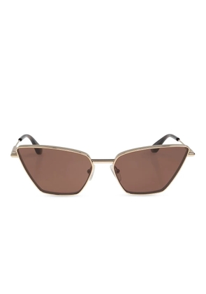 Alexander McQueen Eyewear T-Bar sunglasses - Gold