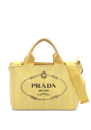 Prada Pre-Owned 2000s Canapa tote bag - Yellow