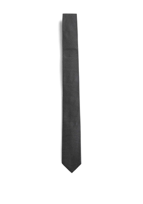 Dolce & Gabbana jacquard-motif silk tie - Black