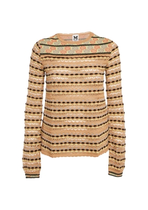 Missoni Pre-Owned crew-neck sweater - Neutrals