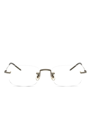 Oliver Peoples TK-10 rectangle-frame glasses - Gold