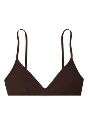 Tory Burch triangle cup bralette - Brown