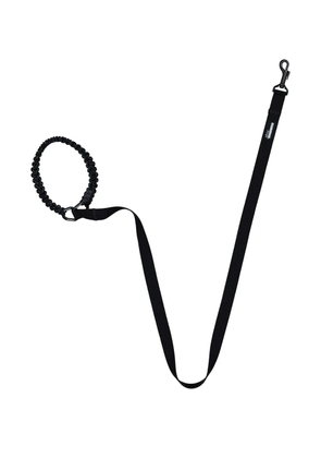 Neighborhood braided-loop dog leash - Black