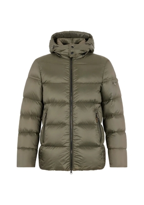 Moorer hooded puffer jacket - Green