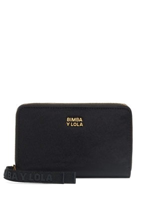 Bimba y Lola zip-around wrist-strap wallet - Black
