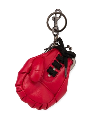 Moschino boxing-glove keyring - Red