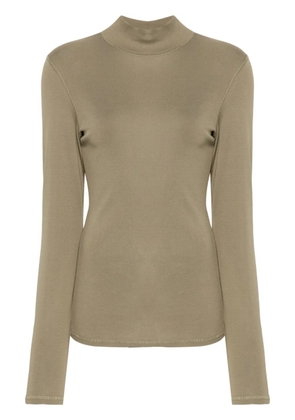 LEMAIRE turtleneck T-shirt - Green