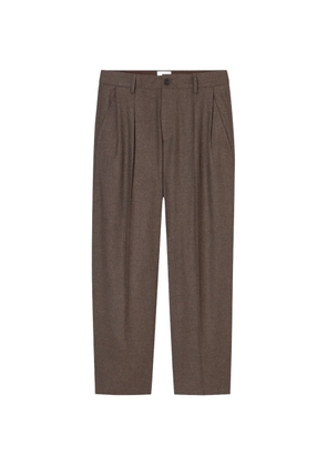 Closed Ruthy pleated trousers - Brown