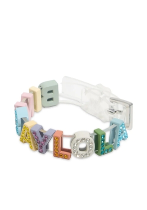 Bimba y Lola logo-lettering bracelet - Pink