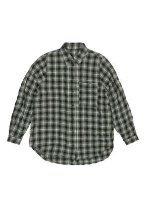 Bimba y Lola checked long-sleeve shirt - Green