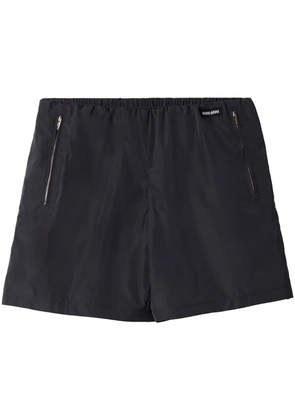 Miu Miu wide-leg bermuda shorts - Blue