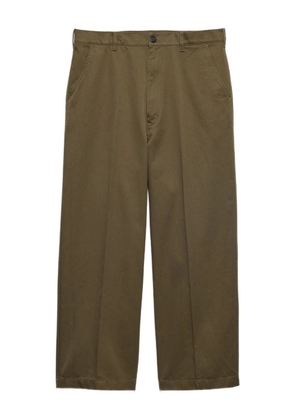 Prada cotton chinos - Green
