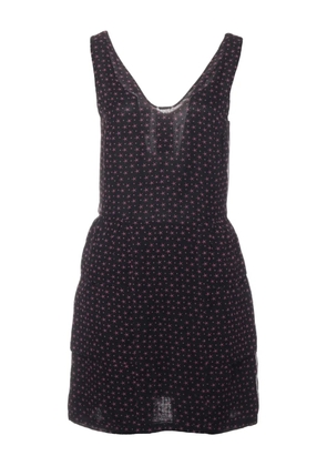 CHANEL Pre-Owned 2012 sleeveless silk dress - Black