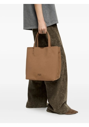 Bimba y Lola large Chihuahua tote bag - Brown