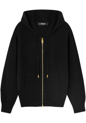 Versace Medusa zip-up hoodie - Black